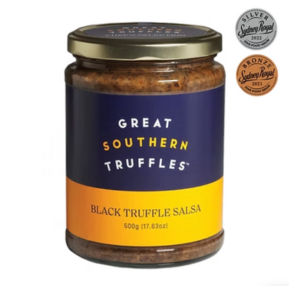 Great Southern Truffles Black Truffle Salsa 500 g – Gourmet Australian Winter Truffles & Rustic Blend