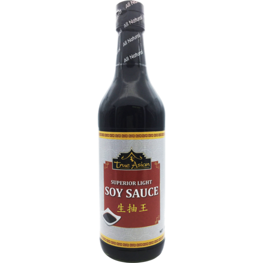 TRUE ASIAN SUPERIOR LIGHT SOY SAUCE 500ML