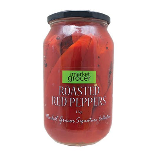 THE MARKET GROCER ROASTED RED PEPPERS 1KG