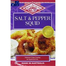 KOOK A KRUMB SALT & PEPPER SQUID 150G